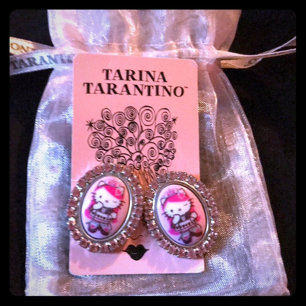 Tarina Tarantino Hello Kitty Earrings